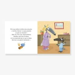 P’TIT LOUP N’a Plus Besoin De Tétine AUZOU Bleu - Auzou -Kapla shop ptit loup na plus besoin de tetine auzou 2