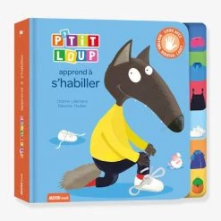 P'tit Loup - P'tit Loup Apprend à S'habiller - AUZOU Bleu - Auzou