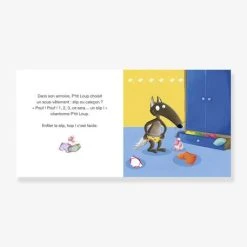 P’TIT LOUP S’habille Tout Seul AUZOU Jaune - Auzou 6 P’TIT LOUP S’habille Tout Seul AUZOU Jaune - Auzou -Kapla shop ptit loup shabille tout seul auzou 1