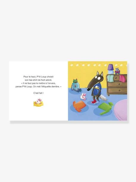 P’TIT LOUP S’habille Tout Seul AUZOU Jaune - Auzou 5 P’TIT LOUP S’habille Tout Seul AUZOU Jaune - Auzou – Image 3