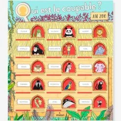 Qui Est Le Coupable Au Zoo ? MILAN Blanc - Hachette