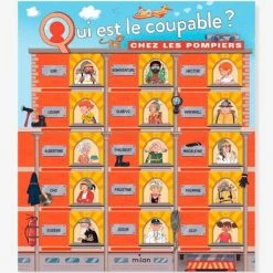 Qui Est Le Coupable Chez Les Pompiers ? MILAN Blanc - Hachette