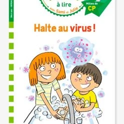 Sami Et Julie - CP Niveau 2 - Halte Au Virus ! - HACHETTE EDUCATION Blanc - Hachette