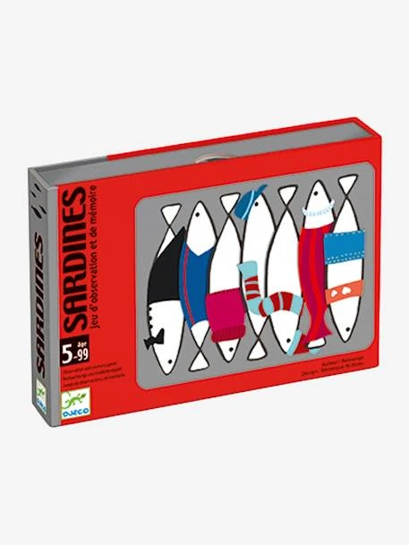 Sardines DJECO Multicolore - Djeco 3 Sardines DJECO Multicolore - Djeco
