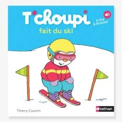 T'choupi Fait Du Ski NATHAN Bleu - Nathan