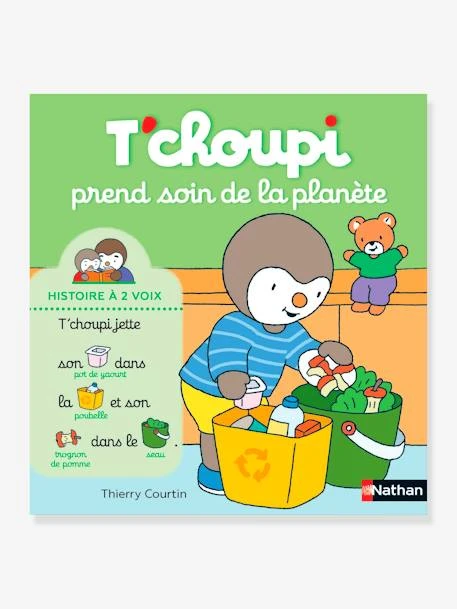 T'choupi Prend Soin De La Planète NATHAN Vert - Nathan 3 T'choupi Prend Soin De La Planète NATHAN Vert - Nathan