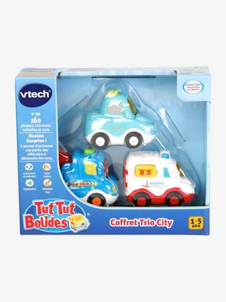 Tut Tut Bolides Coffret Trio City Vtech Multicolore - Toutes Les Marques 4 Tut Tut Bolides Coffret Trio City Vtech Multicolore - Toutes Les Marques – Image 2