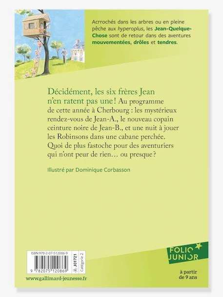 Un Petit Pois Pour Six - Histoires Des Jean-Quelque-Chose - T7 - GALLIMARD JEUNESSE Bleu - Gallimard 4 Un Petit Pois Pour Six - Histoires Des Jean-Quelque-Chose - T7 - GALLIMARD JEUNESSE Bleu - Gallimard – Image 2