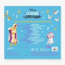 Various Disney - Livre Piano HACHETTE Multicolor - Disney -Kapla shop various disney livre piano hachette 2